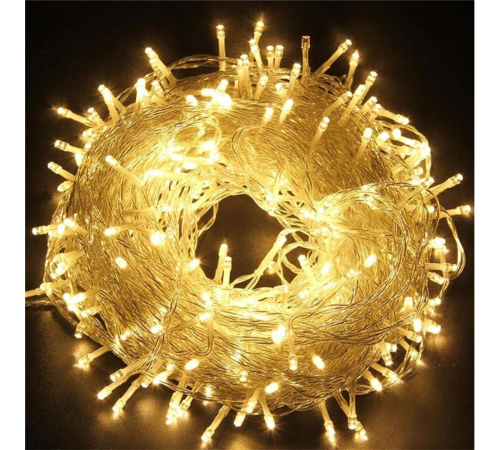 5 M 30 Led Gün Işığı 2 Kademeli Şeffaf Kablo