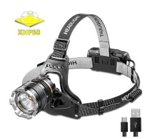 PeakStar PS-8002 Sensörlü Zoomlu Profesyonel Şarjlı Kafa Lambası