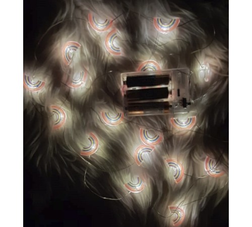 Led Işıklı Gökkuşağı Dekoratif Işıklı İp