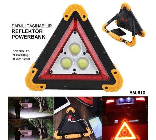 Profesyonel Kamp - Araba Lambası Bm-610