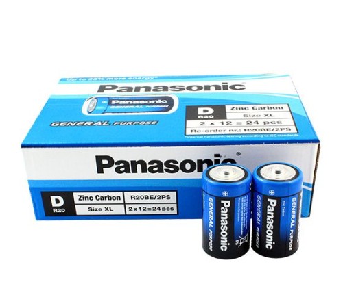Panosonic Büyük Boy D Pil 24 lü Paket