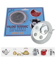 Çaydanlık Demlik İçi Paslanmaz Sök Tak Süzgeç 50’li