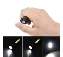 Mini Çok Güçlü Şarjli El Feneri Xpe-Cob Led Wt-030