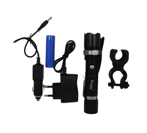 Zoomlu Şarjlı EL Feneri En Uygun Fiyata Wt-038