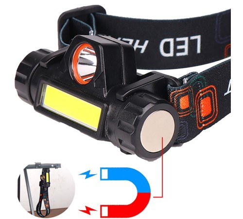 Şarjlı Dayanıklı Balıkçı Kafa Lambası Wt-056