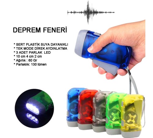 Elle Şarj Edilebilen Fener Wt-092