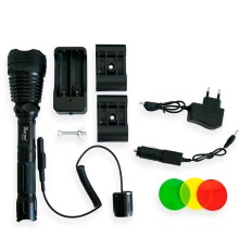 Orjinal 800 Lümen T6 Özel Avcı Feneri Wt-205