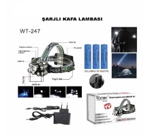 En Güçlü Kafa Feneri Çok Fonksiyonlu Ledli Wt-247