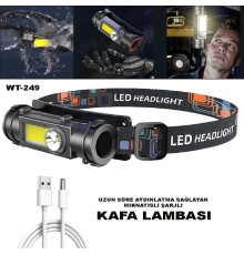Yağmur Suyu Geçirmeyen Çok Amaçlı Kafa Lambası Wt-249