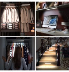 Sensörlü Şarjlı Dolap Lambası WT-288