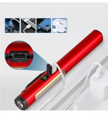 Şarjlı Mıknatıslı Çalışma Lambası Cep Feneri WT-307-S