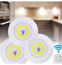 Uzaktan Kumandalı Yapışkanlı Led Spot Lamba WT-364