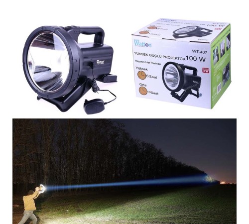 En Yüksek Işık En Fazla Dayanıklı Büyük Fener Wt-407