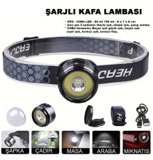 7 Mod Şarjlı Kafa Ve Kamp Lambası Wt-618