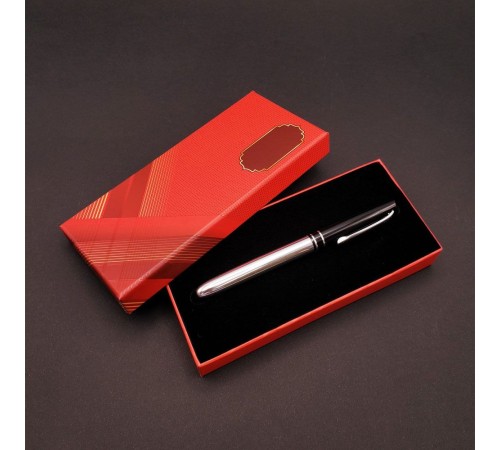 Metal Silver Kalem Kutulu