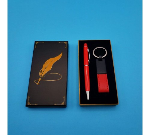 Deri Anahtarlık Ve Touchpen Kalem