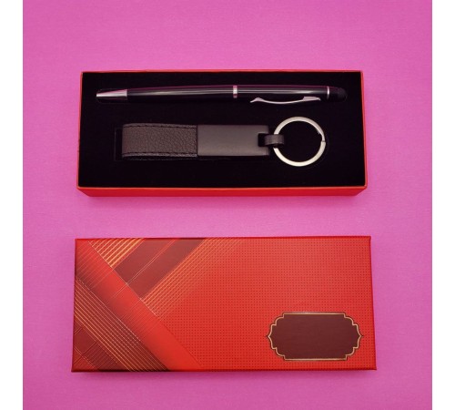 Siyah Touchpen Kalem Ve Anahtarlık