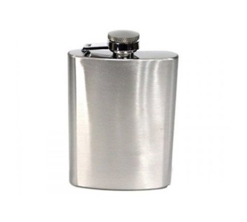 6 oz Çelik Cep İçki Kanyak Matarası