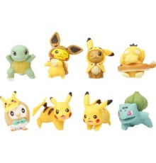 Pika Pika 8 Adet Mini Figür