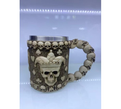 Palyaço Çelik Kupa Bardak Kod 2007