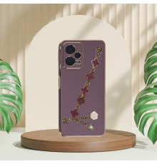 XİAOMİ REDMİ NOTE 12 PRO PLUS 5G ELÇEK ŞANZELİZE KILIF LİLA