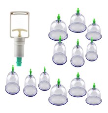 12 Li Hacamat Masaj Kupa Seti