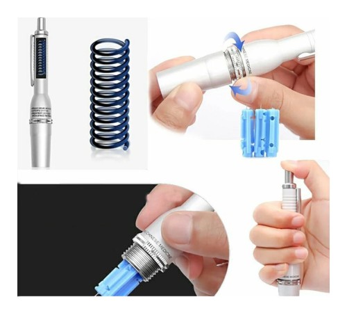 Hacamat kalemi 3 İğneli 100 Adet İğne Hediyeli