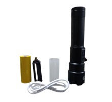 1300 Lümen TG Led 2800 mAH Zoom Özellikli Şarj Edilebilir El Feneri SK3600