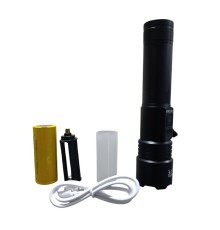 1300 Lümen TG Led 2800 mAH Zoom Özellikli Şarj Edilebilir El Feneri SK3600