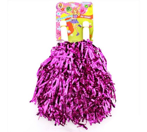 1 Çift Fuşya Renk Gösteri Ponponu