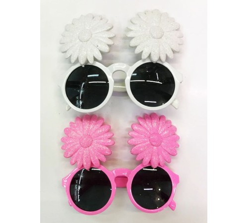 Açılır Kapanır Papatya Parti Gözlük 2 Renk 2 Adet