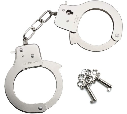 Anahtarlı Oyuncak Metal Kelepçe Polis Kelepçesi