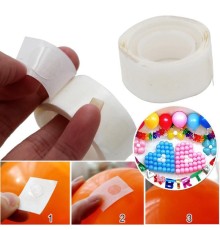 Balon Bandı Çift Taraflı Balon Yapışkanı 100 Adet