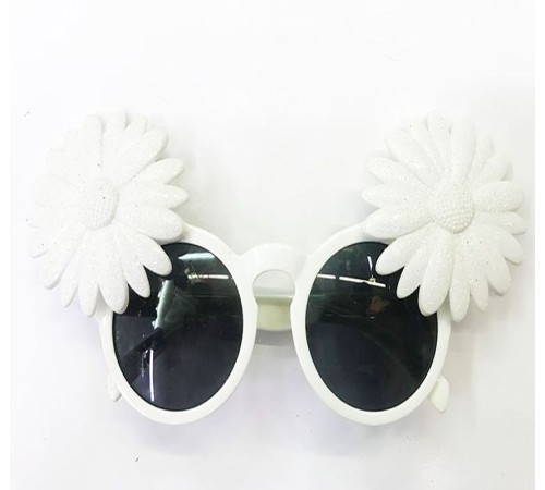 Beyaz Renk Açılır Kapanır Kapaklı Yılbaşı Parti Gözlüğü