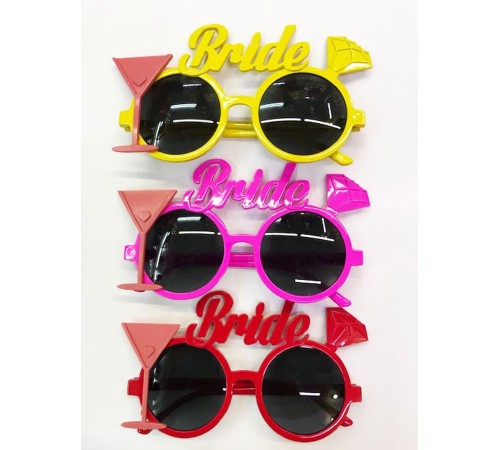 Bride To Be Gözlük 3 Renk 3 Adet