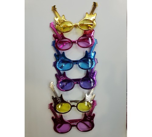 Gitar Parti Gözlüğü 6 Adet