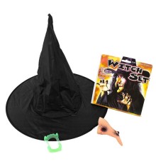 Cadı Şapkası Cadı Tırnakları Cadı Burnu Cadı Çenesi Cadı Dişi Seti