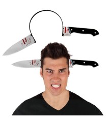 Halloween Kafaya Geçen Bıçak Şakası