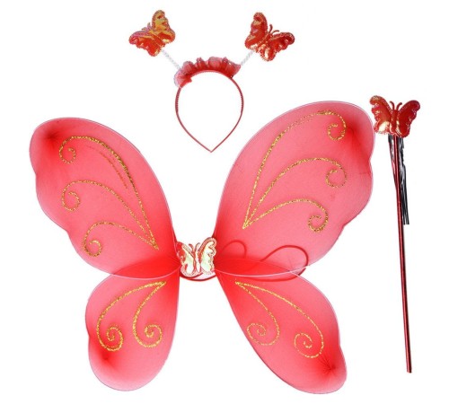 Kanadı Tacı Asası Kırmızı Renk