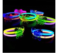 Kelebekli Glow Stick Bileklik 12 Adet