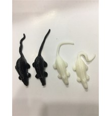 Küçük Jel Fare Siyah-Beyaz 4 Adet