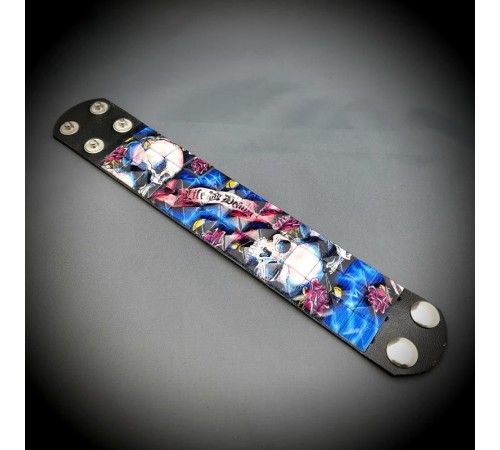 Kuru Kafa Zımbalı Gothic Bileklik Piramit Spike Punk Bilekliği Model 5