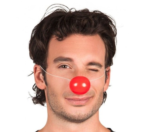 Led Işıklı Yanar Söner Pilli Kırmızı Renk Burun