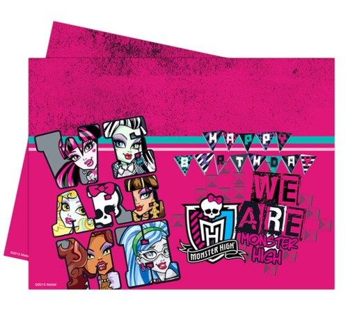 High Temalı Plastik Masa Örtüsü 120x180 cm