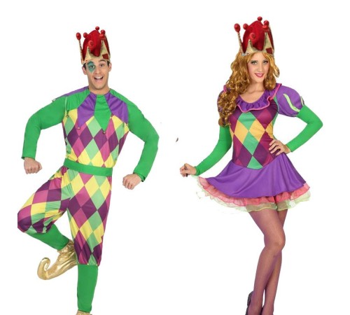 Palyaço Şapkası Soytarı Şapkası Ponponlu Çocuk Boy