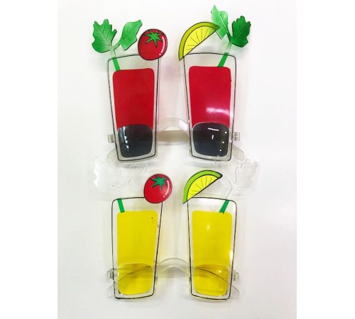 Parti Gözlüğü Kadeh 2 Renk 2 Adet