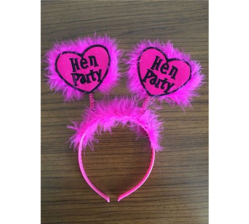 Şeker Pembe Fuşya Renk Bekarlığa Veda Partisi Hen Party Taç