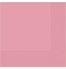 Pembe Renk Çift Katlı Kağıt Peçete 20 Adet