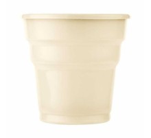 Plastik Meşrubat Bardağı Krem 180cc-7oz 25li