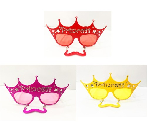 Prenses Parti Gözlüğü 3 Renk 3 Adet